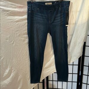 Liverpool Dark Indigo Skinny Jeans size 14 petite NWT